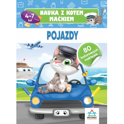 Nauka z kotem Maćkiem. Pojazdy