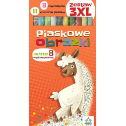 Piaskowe obrazki. Zestaw 3XL
